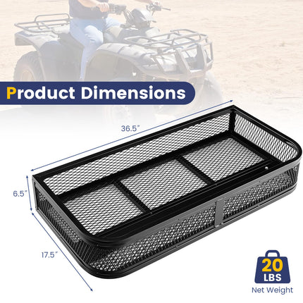 Goplus ATV Front Rack Universal ATV Storage Rack 36.5”L x 17.5”W x 6.5”H