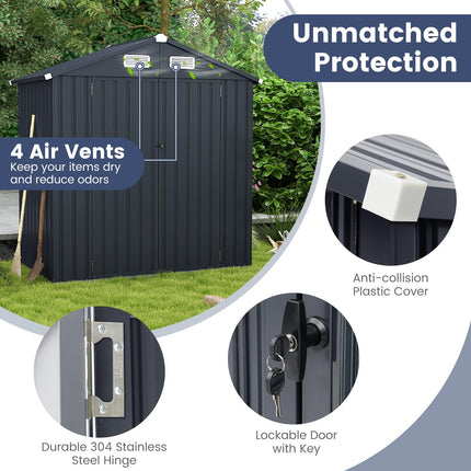 Goplus Outdoor Storage Shed