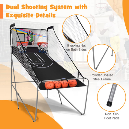 Goplus Dual Shot Basketball Arcade Game - GoplusUS