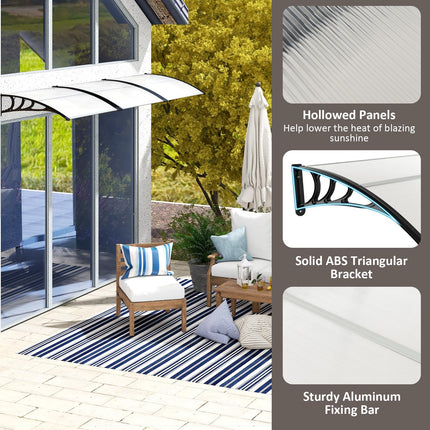 48" x 40" Window Awning - Goplus