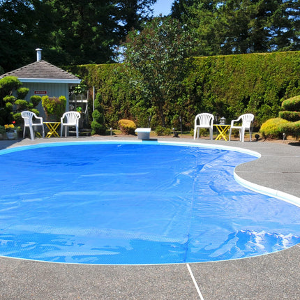 Goplus Rectangle 12 x 24 FT Pool Cover for In-Ground and Above-Ground Swimming Pools