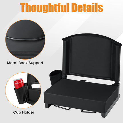 oplus Stadium Seats with Back Support | Suitable for Sports Events