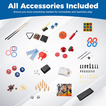 Goplus 14-in-1 Multi Game Table | Combo Game Table for Home Arcade Game Room