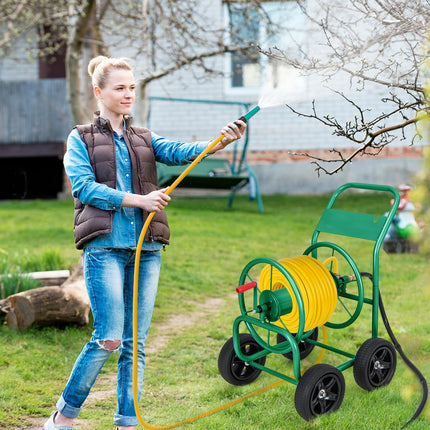 Goplus Garden Hose Reel Cart