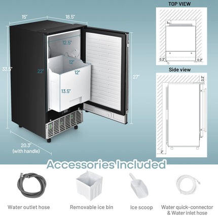 Commercial Ice Maker Machine - GoplusUS