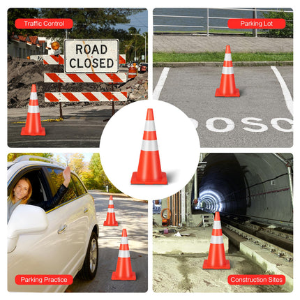 Goplus PVC Traffic Cones