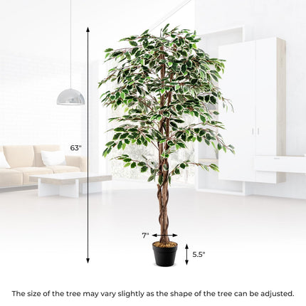 Goplus Artificial Ficus Tree