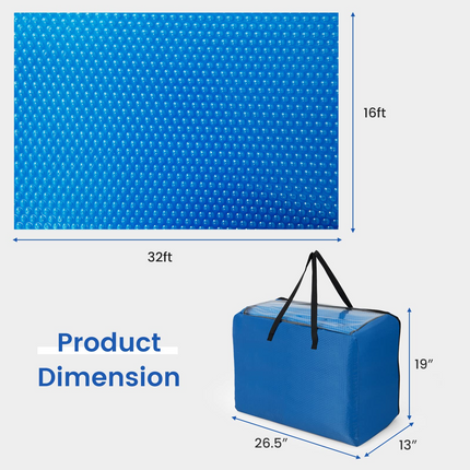 Goplus Pool Cover - GoplusUS