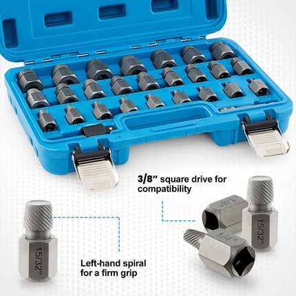 Goplus 27 Pieces Screw Extractor Set