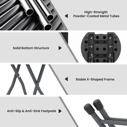 Goplus Folding Stool