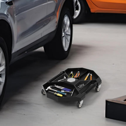 Goplus Automotive Rolling Tool Tray with 4 Swivel Casters (25 KG Weight Capacity)