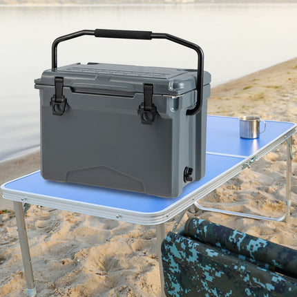 Goplus Hard Cooler Insulated Large Ice Chest with Portable Handles