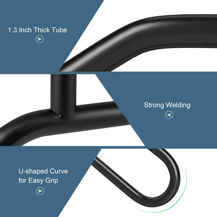 Goplus Heavy-Duty Non-Slip Wall Mount Stair Hand Railing Grab Bar