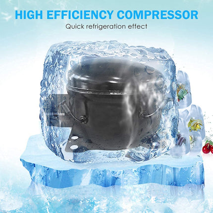 Portable Countertop Ice Maker, 26LBS/24H Mini Ice Cube Machine w/8 Min Processing 9 Cubes