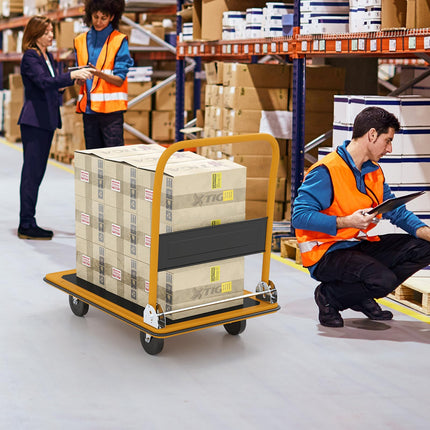 Goplus Moving Platform Hand Truck for Loading & Storage | 660LBS Max Load