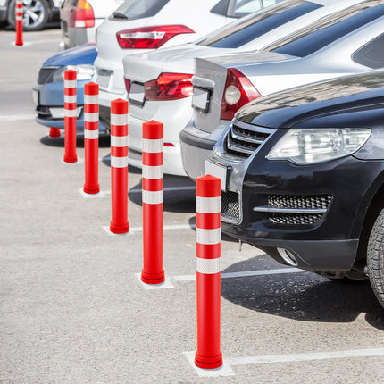 Goplus 10 Pack Traffic Delineator Posts