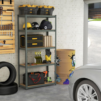 Goplus 5 Tier Adjustable Garage Shelving Unit 2000 lbs Max Load - 4 Pack