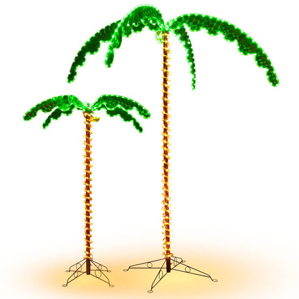 Lighted Palm Trees for Outside Patio - GoplusUS
