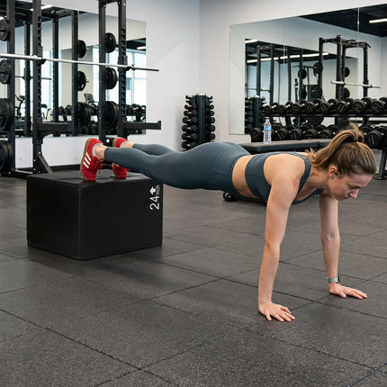 Goplus 3 in 1 Foam Plyometric Jump Box w/Non-Slip & Easy-to-Clean PU Cover
