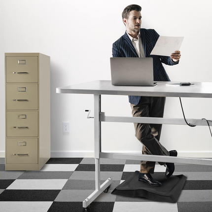 Goplus Anti-Fatigue Standing Desk Mat, Not Flat Comfort Mat with Massage Points - GoplusUS