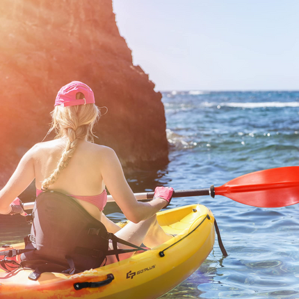Goplus Sit-on-Top Kayak, 10.2ft Portable Recreational Kayak - GoplusUS