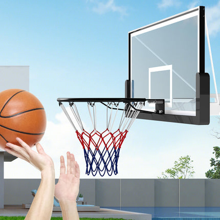 Goplus 18" Replacement Basketball Rim Wall Door Mounted Basketball Hoop