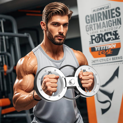 Goplus Burn Machine Arm Workout Equipment with Adjustable Resistance