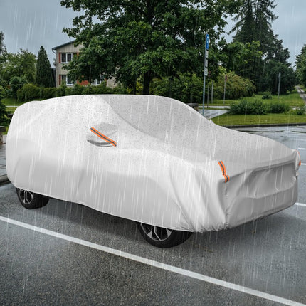 Car Cover for Automobiles 200 Inch Rain Sun UV Protection Fit SUV BMW Honda Lexus Mercedes-Benz