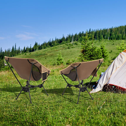 Goplus Ultralight Folding Backpacking Chair for Adults with Aluminum Frame