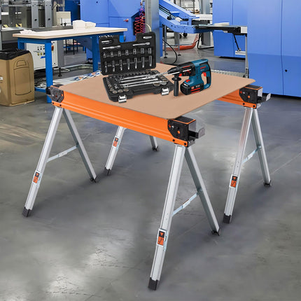 Goplus 2 Pack Folding Saw Horses