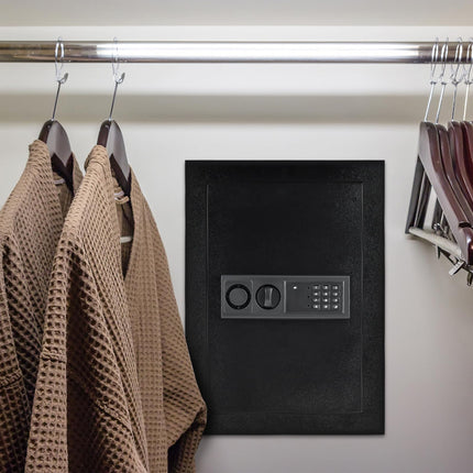 Goplus 22" Tall Wall Safe, Electric Safe Box Fits Between the Studs,Hidden Wall Mount Safe