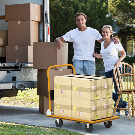 Goplus Moving Platform Hand Truck for Loading & Storage | 660LBS Max Load