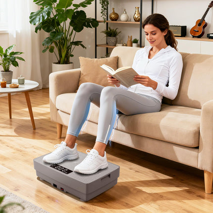 Goplus Vibration Plate Exercise Machine, Vibrating Platform w/ Gravity Sensor, Remote Control