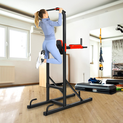 Goplus Power Tower Pull Up Bar Dip Station - GoplusUS
