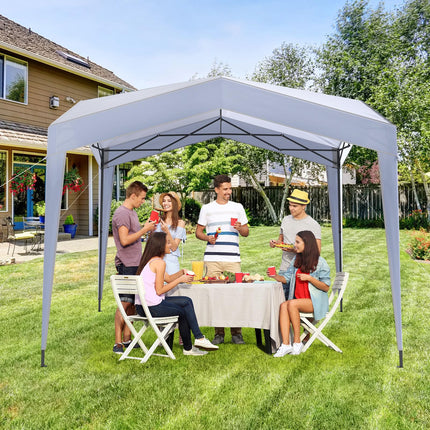 Goplus 10 x 10 FT Outdoor Pop up Canopy Tent | Irregular Folding Commercial Tent for Party