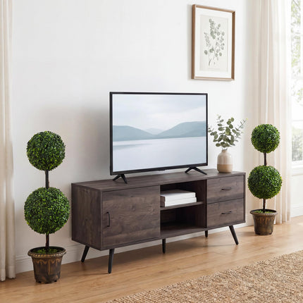 Goplus 3 FT Artificial Boxwood Topiary Tree Sun-Protective Double Ball Faux Potted Plants (1/2)