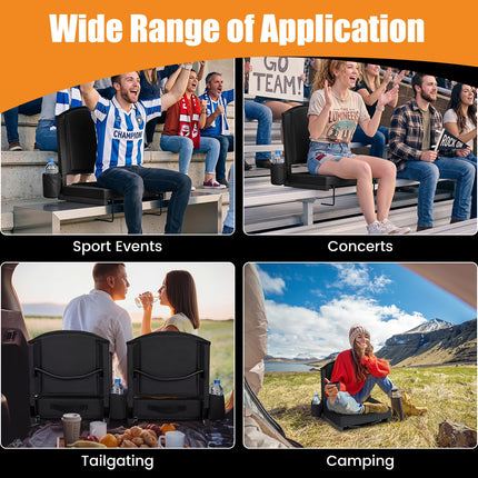 oplus Stadium Seats with Back Support | Suitable for Sports Events