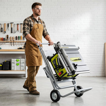 Goplus Portable Table Saw Stand |150 KG Load Capacity Tablesaw Stand