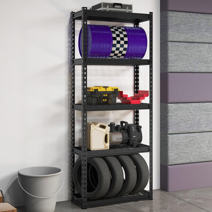 Goplus 5-Tier Metal Shelving Unit