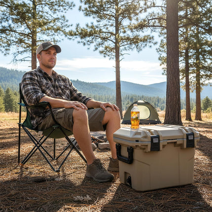 Goplus 53QT Insulated Ice Retention Cooler Keep Ice for 5 Days