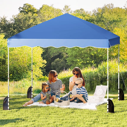 Goplus 10 X 10 FT Pop up Canopy Tent with Wheeled Bag
