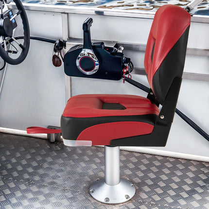 Goplus Low Back Boat Seats Thickened Sponge Padding