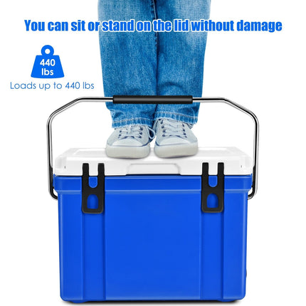 Camping Cooler, 26/58/79 Quart 4-Day Ice Retention - GoplusUS