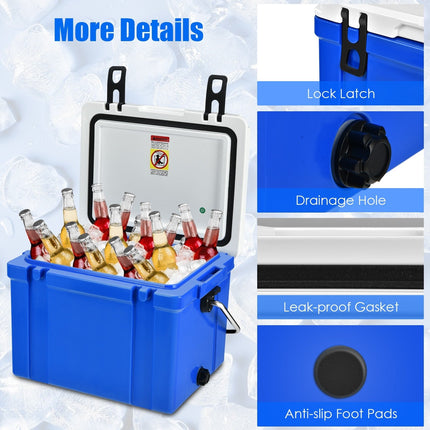 Camping Cooler, 26/58/79 Quart 4-Day Ice Retention - GoplusUS